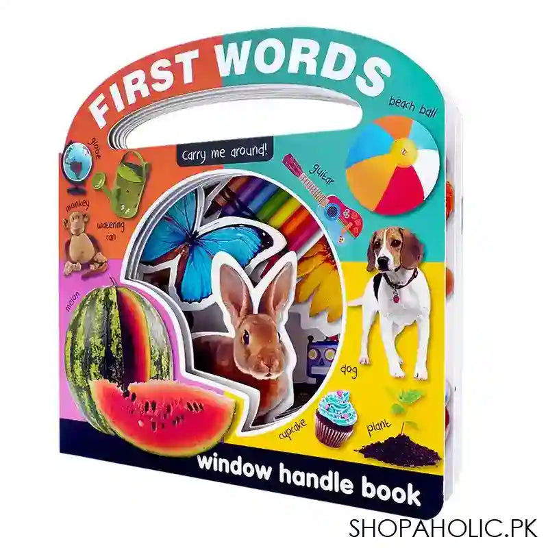 First Words Window Handle Book - Main Image