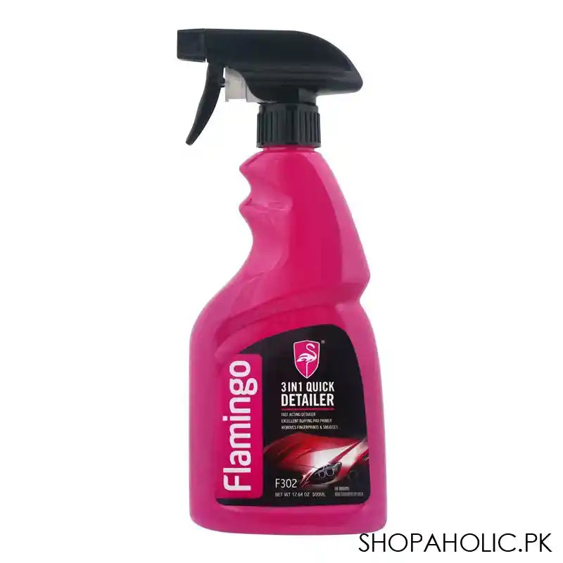 Flamingo 3-In-1 Quick Detailer 500ml F302 - Main Image