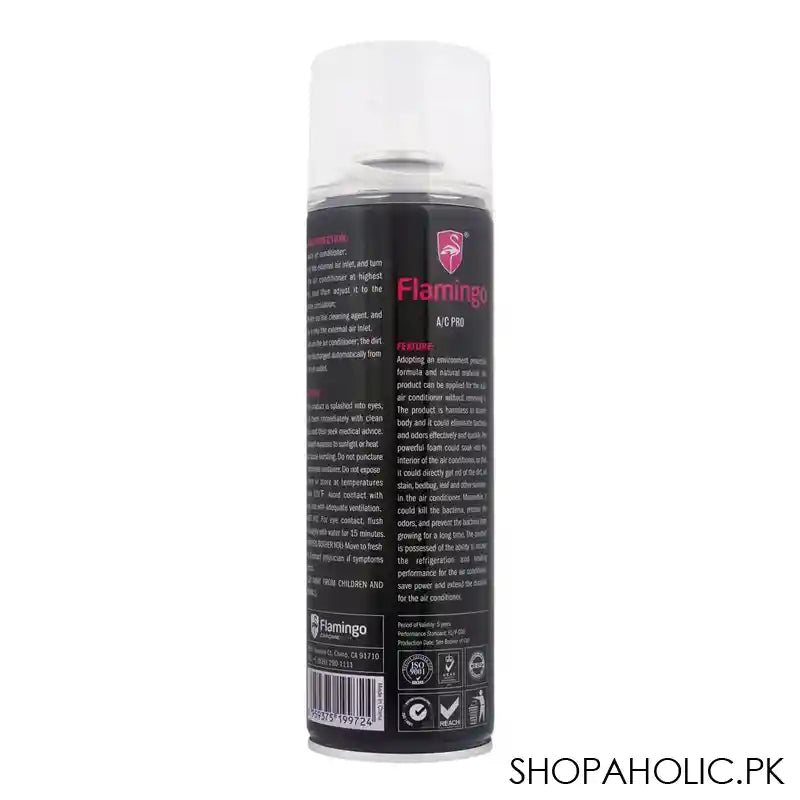 Flamingo A/C Pro Air Contitioner Cleaner 500ml F020 - Image 4