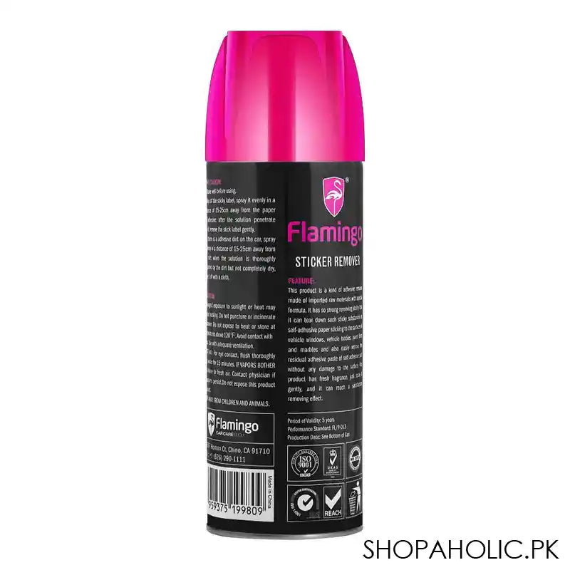 Flamingo Car Sticker Remover, 450ml - Image 3