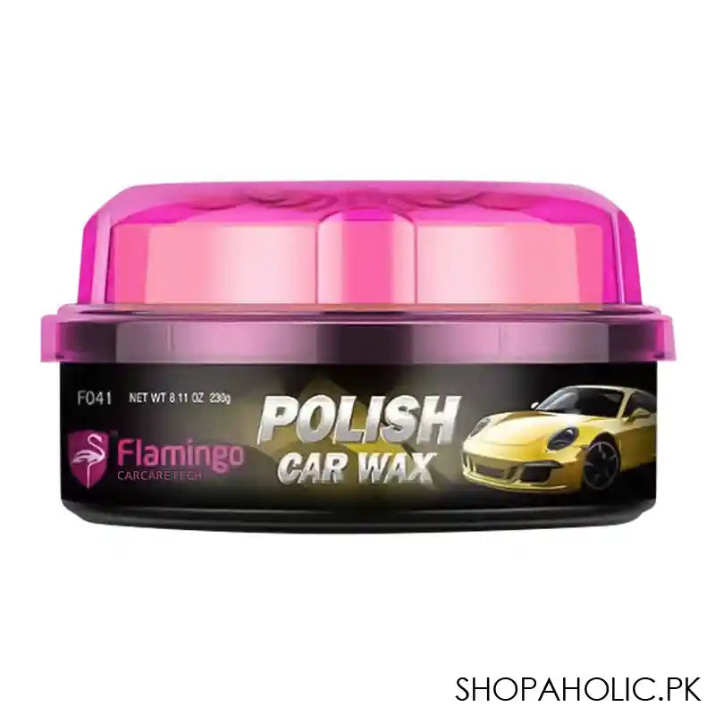 Flamingo Car Wax Polish, 230g - Main Image