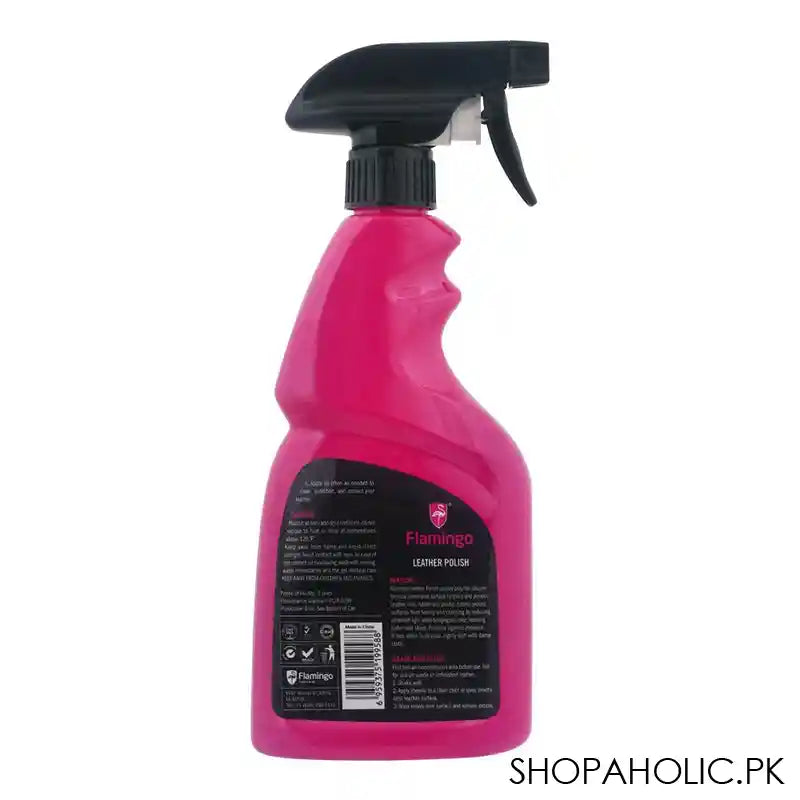 Flamingo Leather Polish 500ml F029V - Image 3