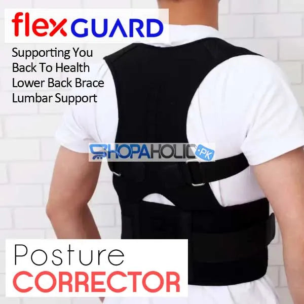 flex guard (lower back brace lumbar support) for men & women main image