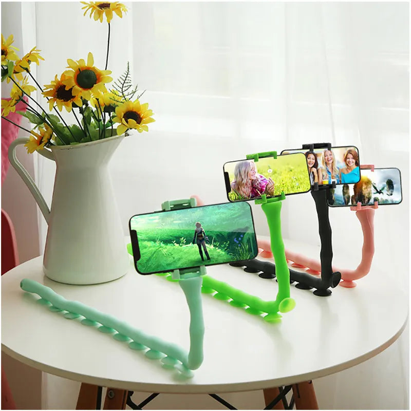 flexible worm phone holder main image