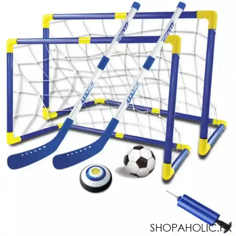 floating soccer football toy with light flashing main image