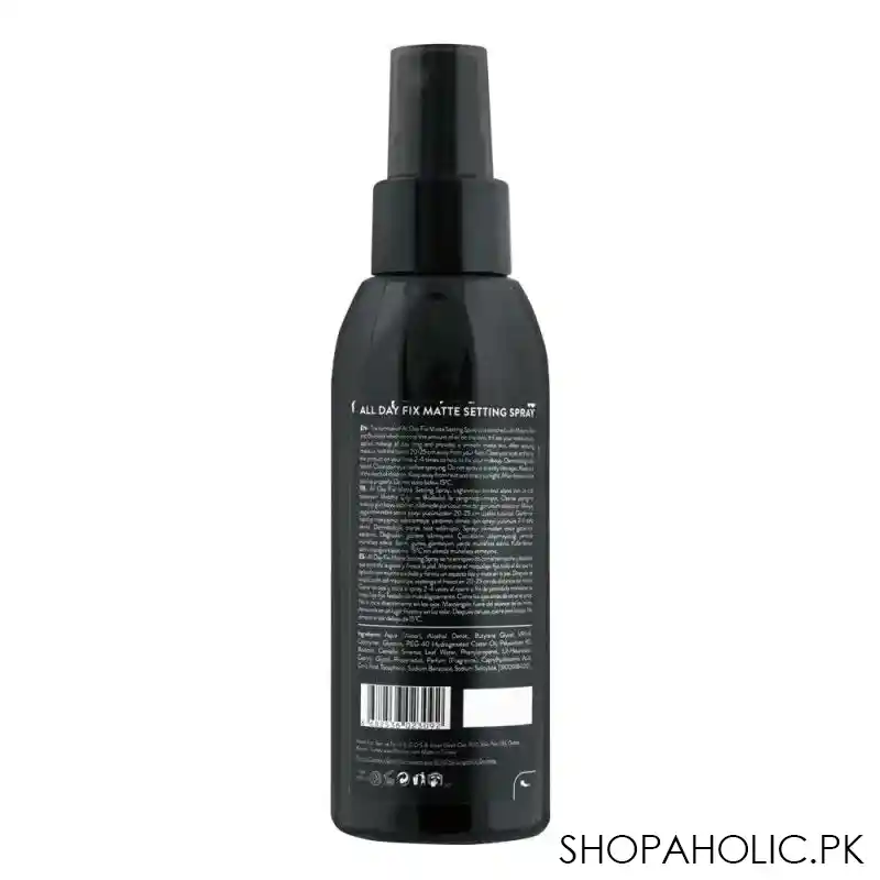 flormar all day fix matte setting spray, 125ml image2