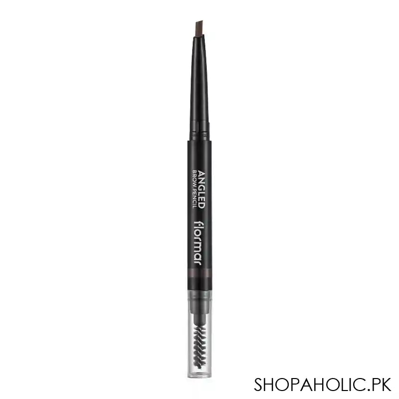 Flormar Angled Brow Pencil, Eyebrow Pencil, For Fuller & shaped Look, Soft Texture, Brown, 0.28g, 03 - Image 2