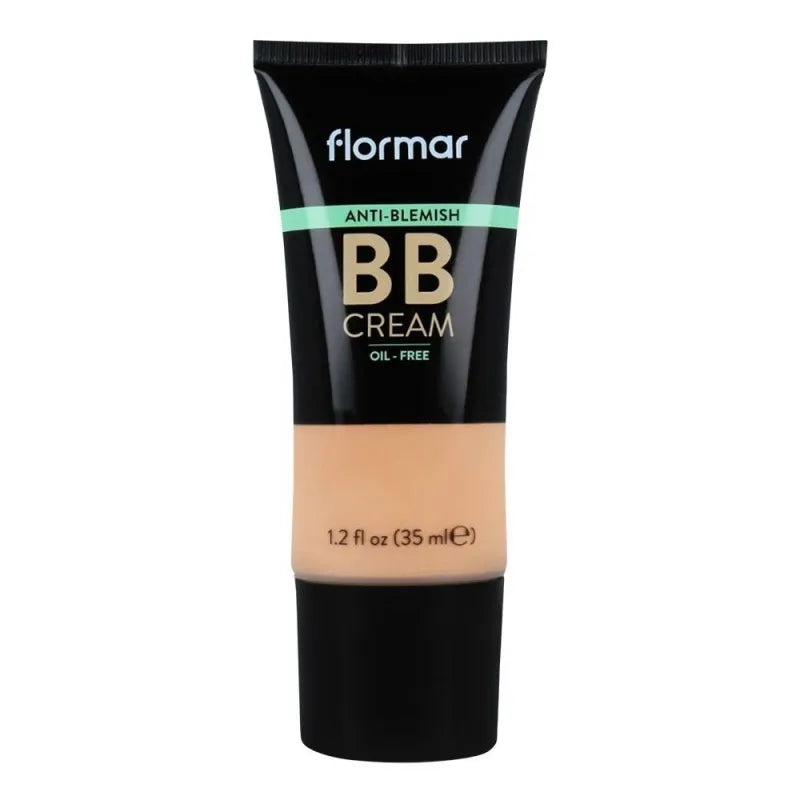 flormar anti blemish oil free bb cream, spf 15, light/medium, ab04, 35ml main image