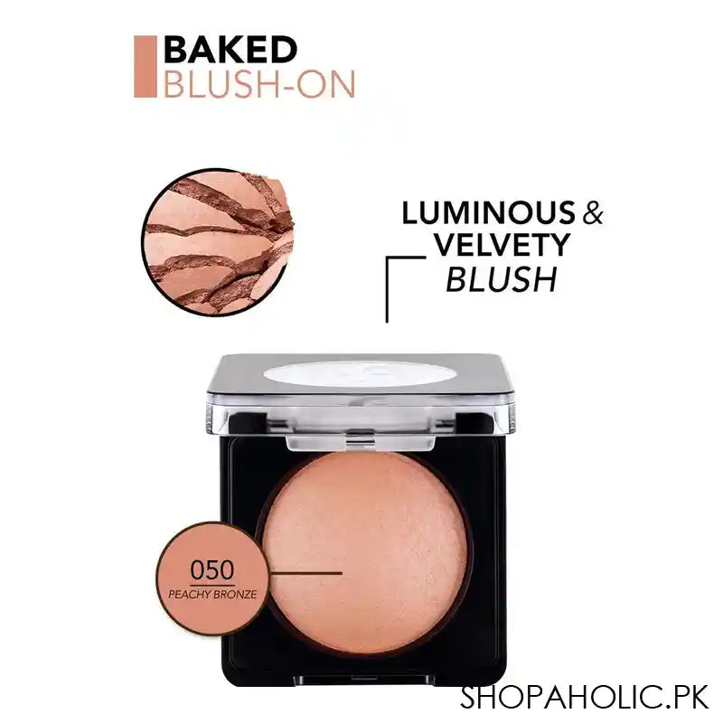 Flormar Baked Blush-On 050 Peachy Bronze, 4g - Image 2