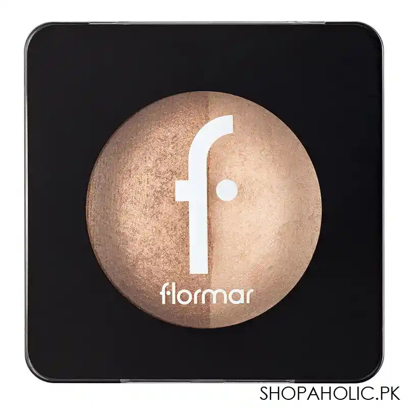 Flormar Baked Blush-On 055 Dual Gold, 4g - Image 5