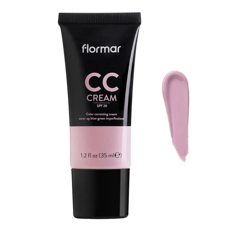 flormar cover up blue green imperfection color correcting cc cream, 35ml main image