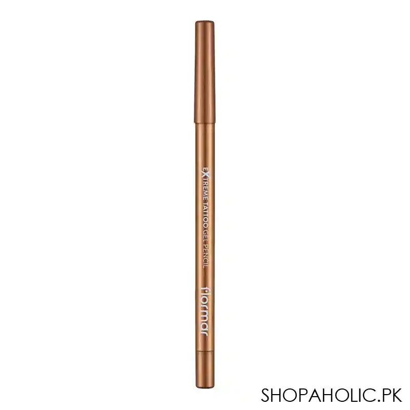 Flormar Extreme Tattoo Gel Pencil, 07 Gold Storm - Main Image