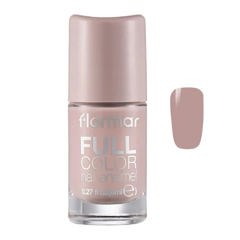 flormar full color nail enamel, fc05 teddy always with me, 8ml main image