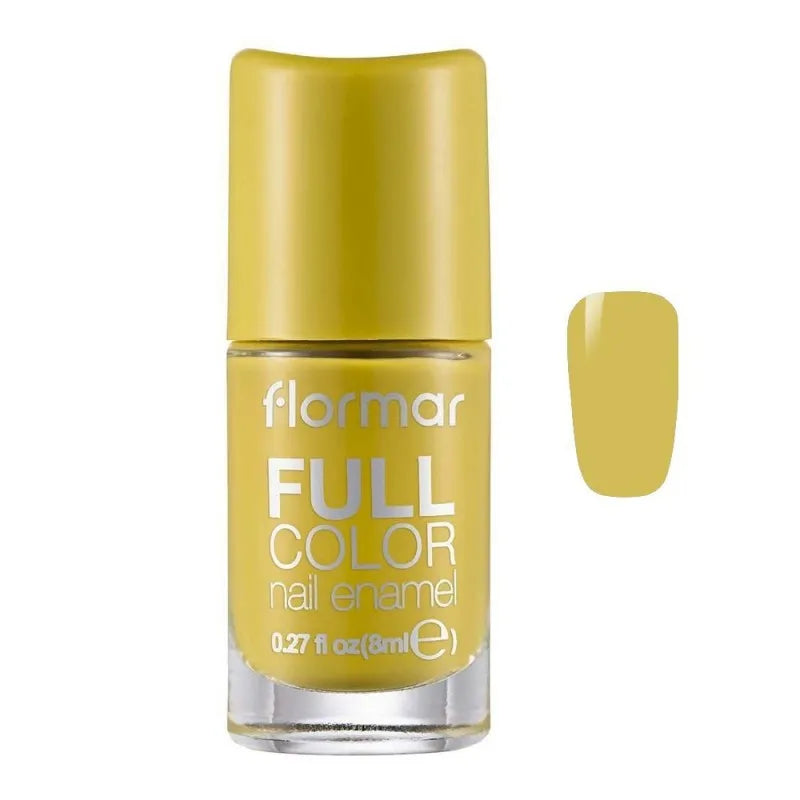 flormar full color nail enamel, fc22 grass juice, 8ml main image