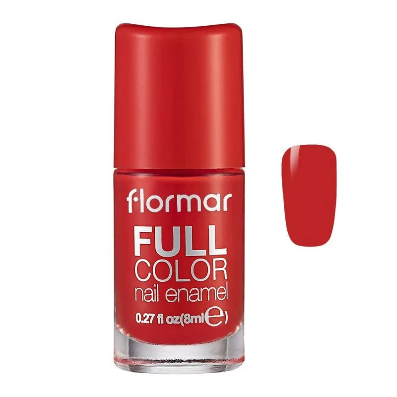 flormar full color nail enamel, fc50 miami sunset, 8ml main image