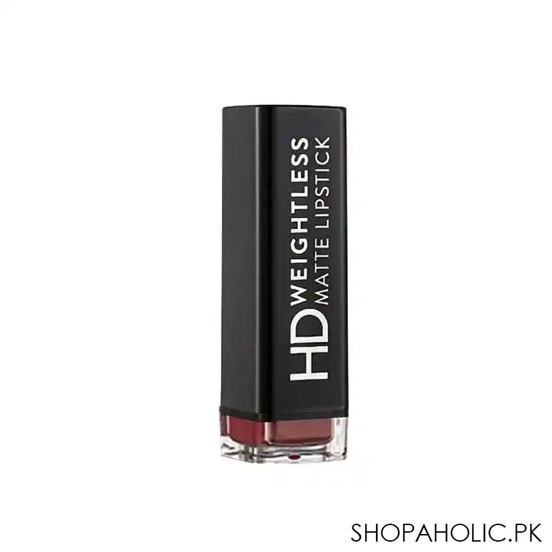 flormar hd weightless matte lipstick, 08 red velvet image2