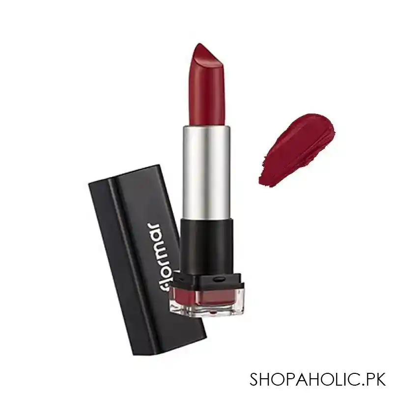 flormar hd weightless matte lipstick, 08 red velvet main image