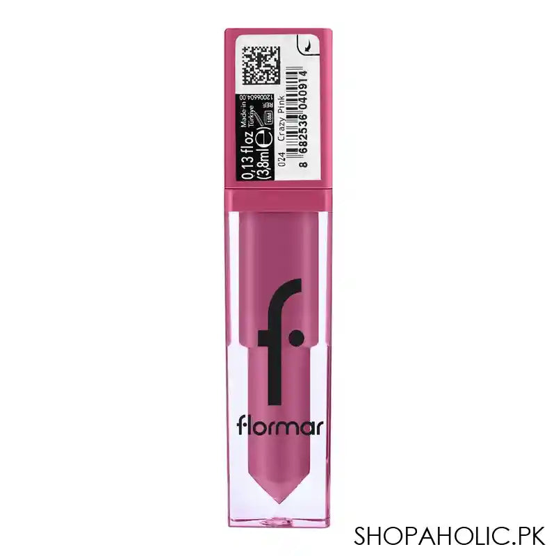 Flormar Kiss Me More Lip Tattoo, 24 Crazy Pink - Image 2