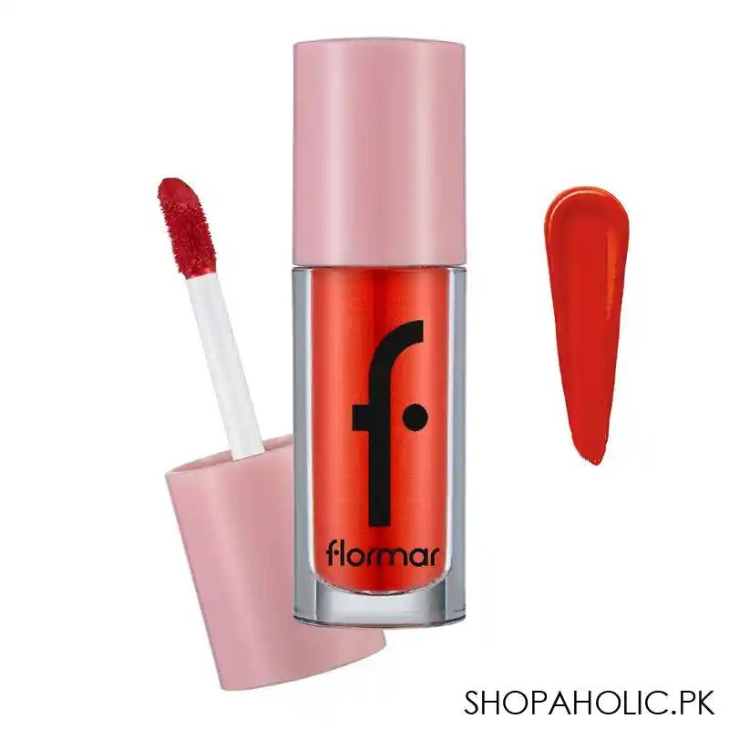 Flormar Mood Booster Blush, Liquid Blush, Doe-foot Applicator, Feel The Red, 4ml, 004 - Main Image