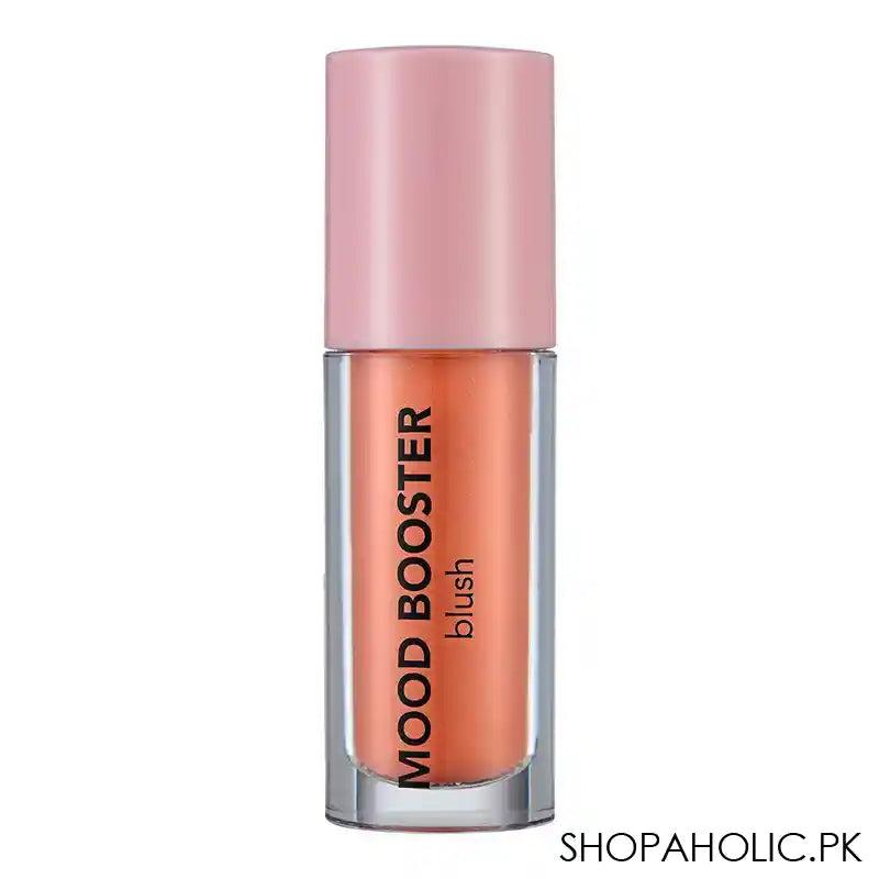 Flormar Mood Booster Blush, Liquid Blush, Doe-foot Applicator, Follow Your Heart, 4ml, 001 - Main Image