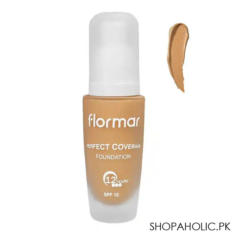 Flormar Perfect Coverage Foundation, 108 Honey, 30ml - Main Image