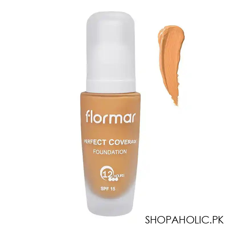 Flormar Perfect Coverage Foundation, 113 Medium Beige, 30ml - Main Image