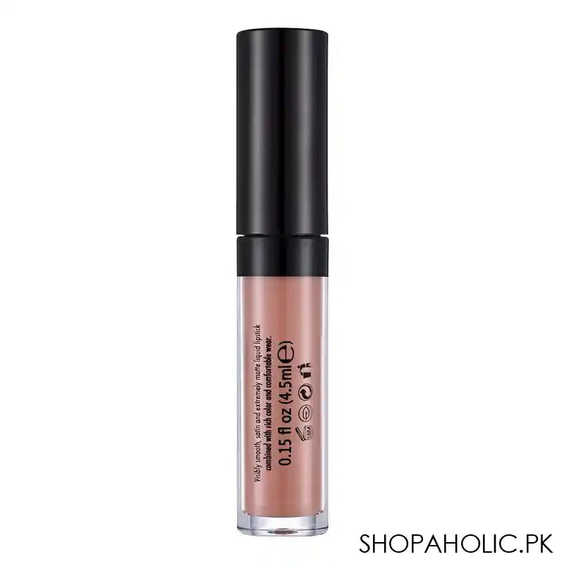 Flormar Silk Matte Liquid Lipstick, 052 Best Of Me, 4.5ml - Image 2