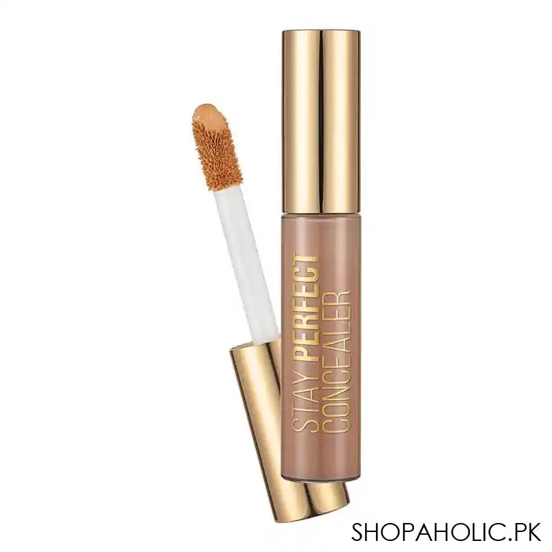 Flormar Stay Perfect Liquid Concealer, Conceal Fine Lines And Wrinkles, 12.5ml, 010 Toffee - Main Image