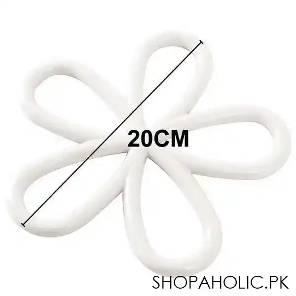 flower shape silicone placemat image2