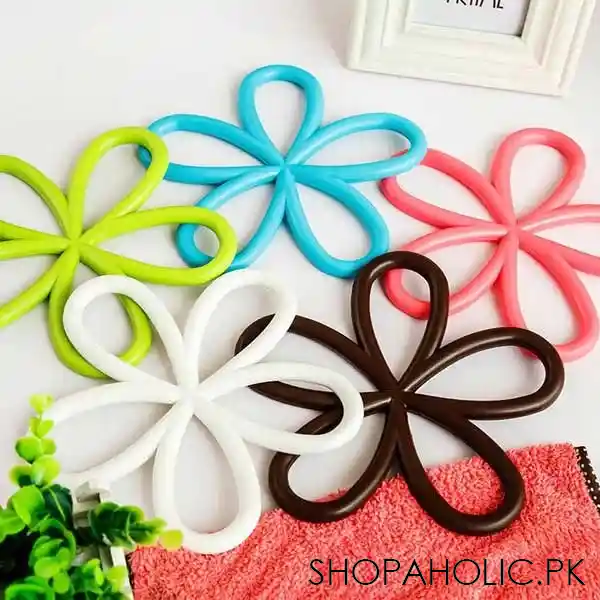 flower shape silicone placemat image7