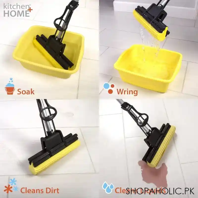 foamic sponge squeezy mop image3