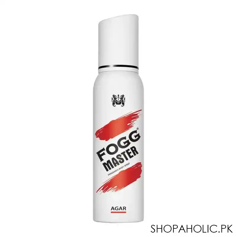 fogg master agar fragrance body spray, for men, 120ml main image