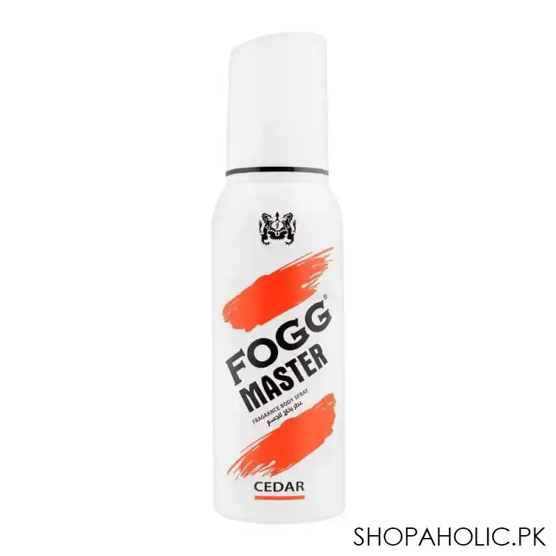 fogg master cedar fragrance body spray, for men, 120ml main image