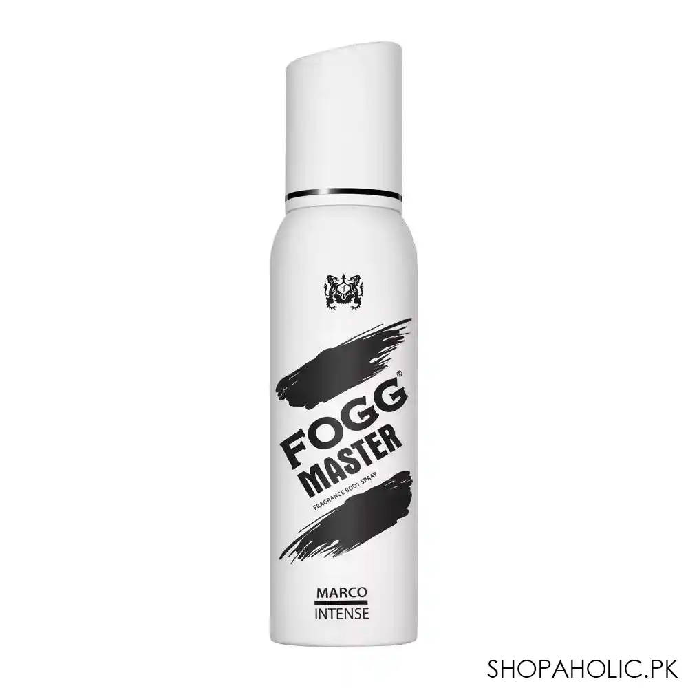 fogg master marco intense fragrance body spray, for men, 120ml main image