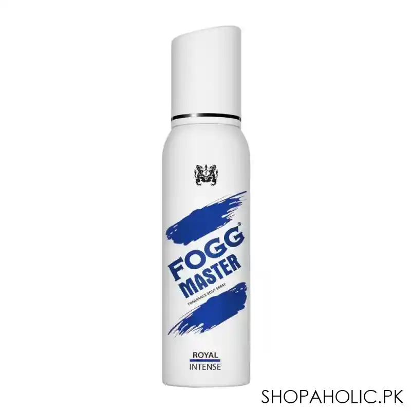 fogg master royal intense fragrance body spray, for men, 120ml main image