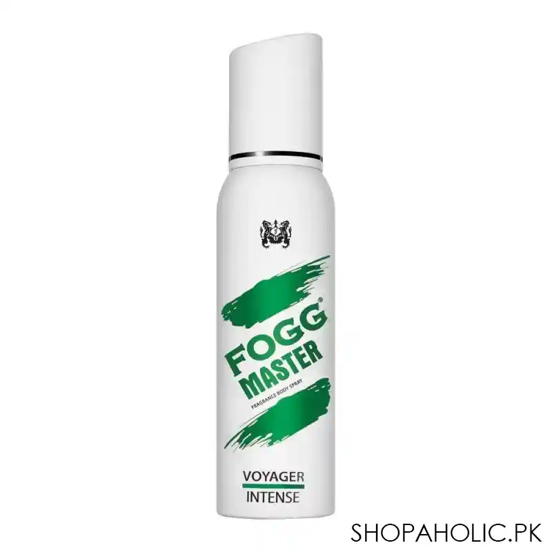 fogg master voyager intense fragrance body spray, for men, 120ml main image