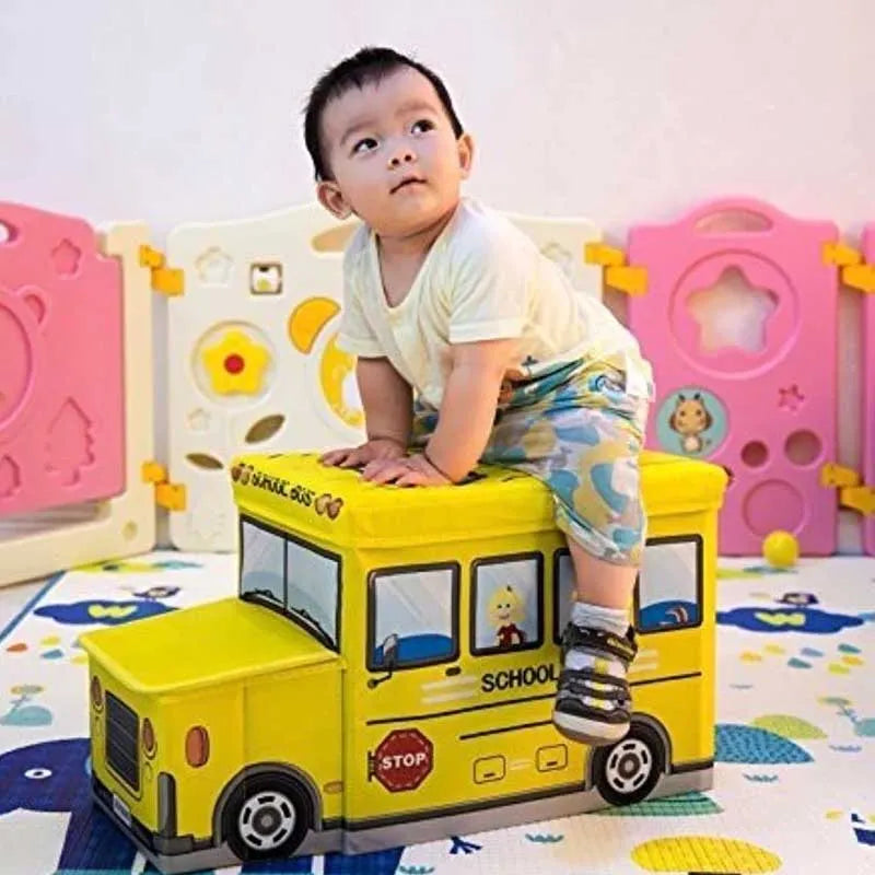 foldable school bus storage box organizer image4