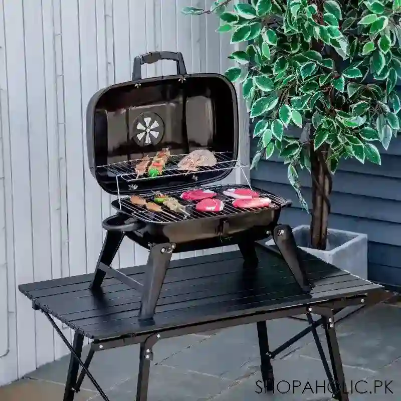 foldable tabletop bbq grill image3