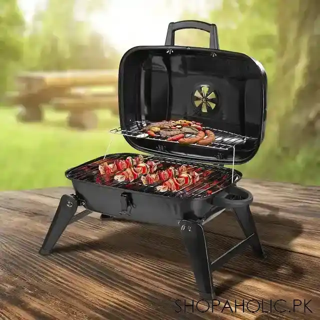 foldable tabletop bbq grill main image