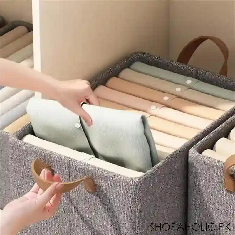 foldable wardrobe organizer image3