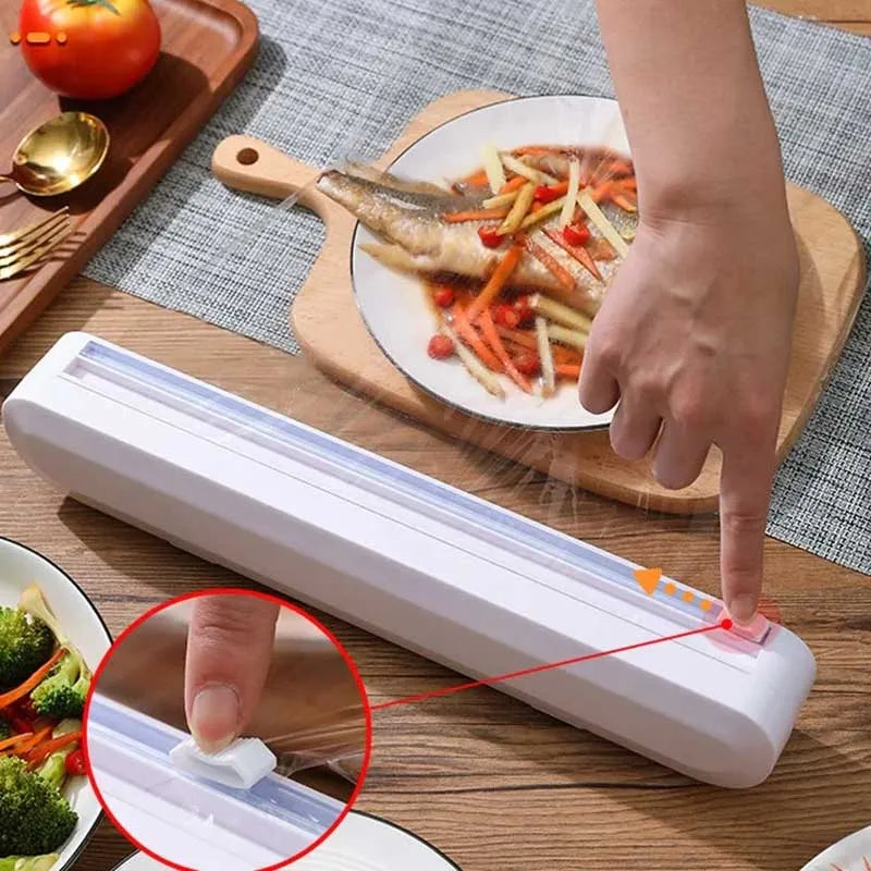 food plastic film wrapping dispenser image2