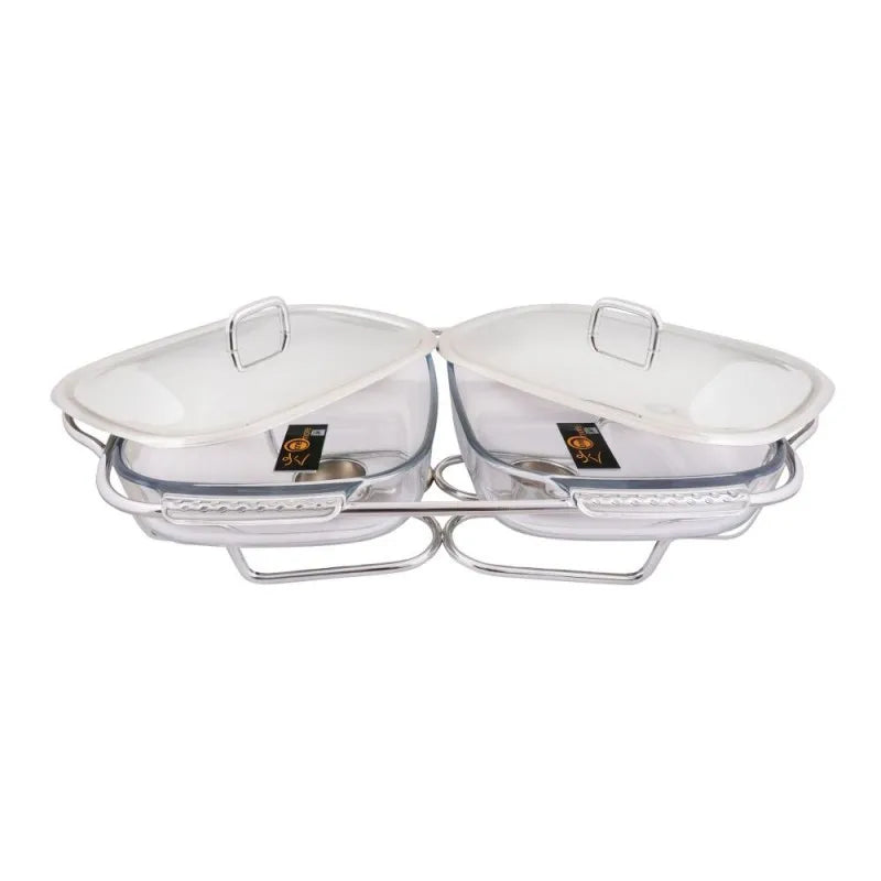 food warmer with glass dish, 2 x 1.5 liters, k 510 main image