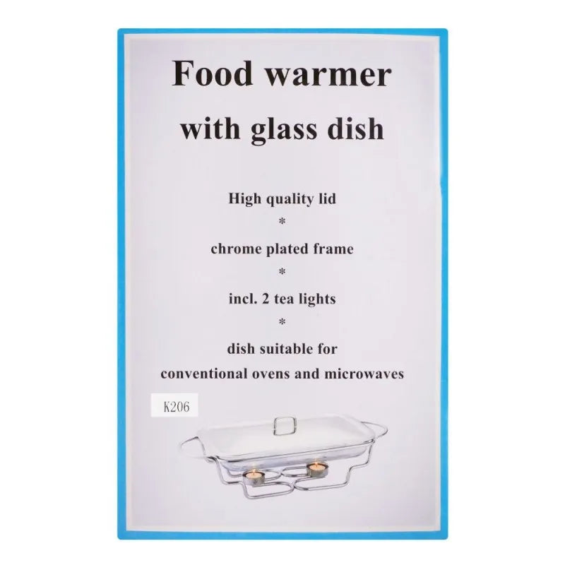 food warmer with glass dish, 2.4 liters, k 206 image5