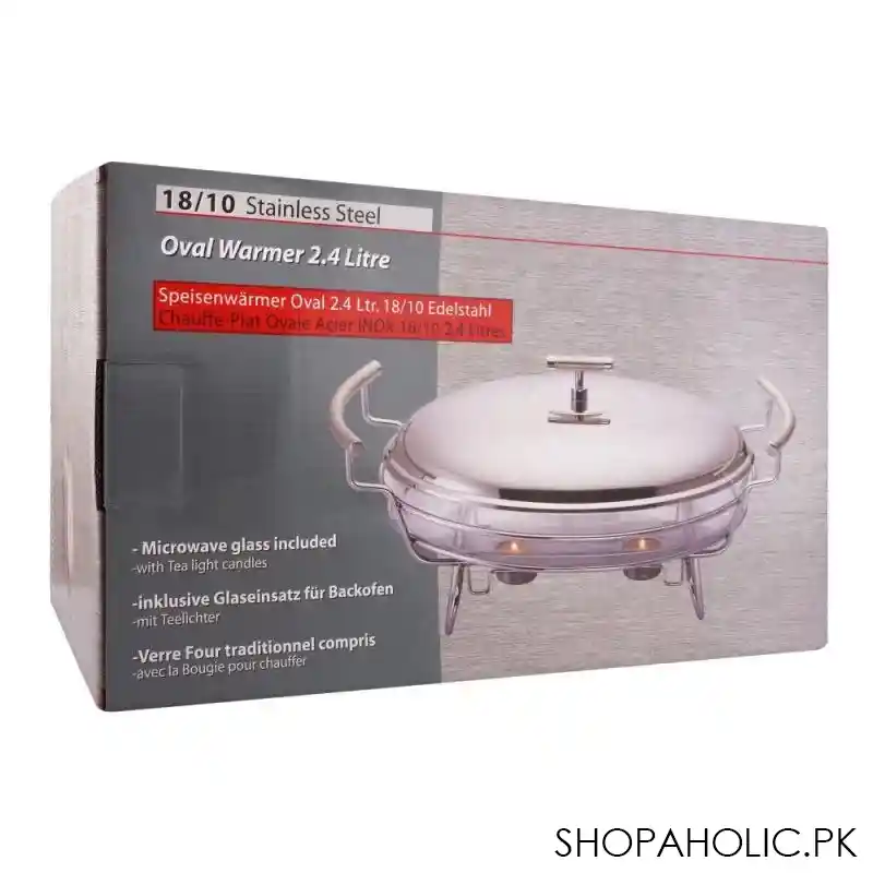 food warmer with glass dish, 2.4 liters, kc 01 image4