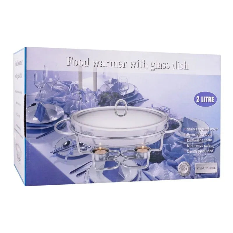 food warmer with glass dish, 2 liters, k 301 image4