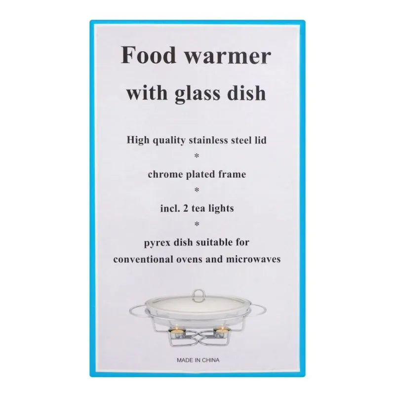 food warmer with glass dish, 2 liters, k 301 image5