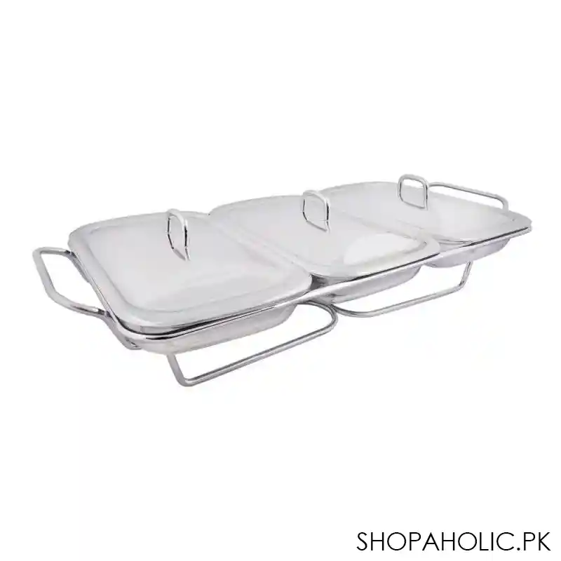 food warmer with glass dish, 3 x 1.5 liters, k 530 image3