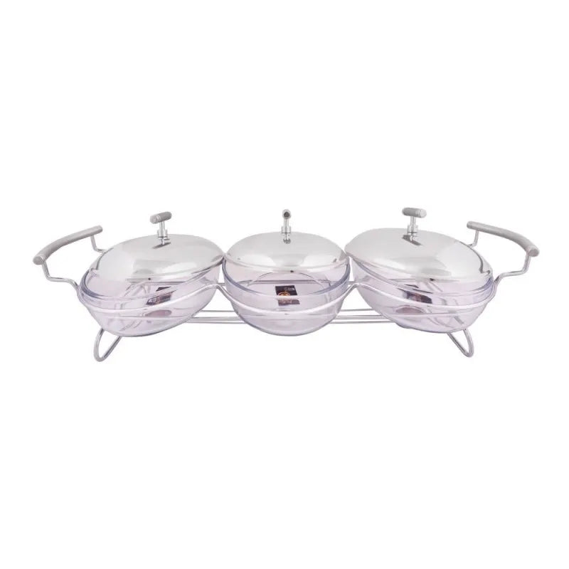 food warmer with glass dish, 3 x 1.5 liters, ke 80 main image