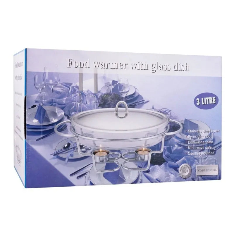 food warmer with glass dish, 3 liters, k 300 image4