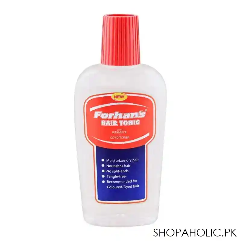 forhan's hair tonic, with vitamin e + conditioner, 200ml main image